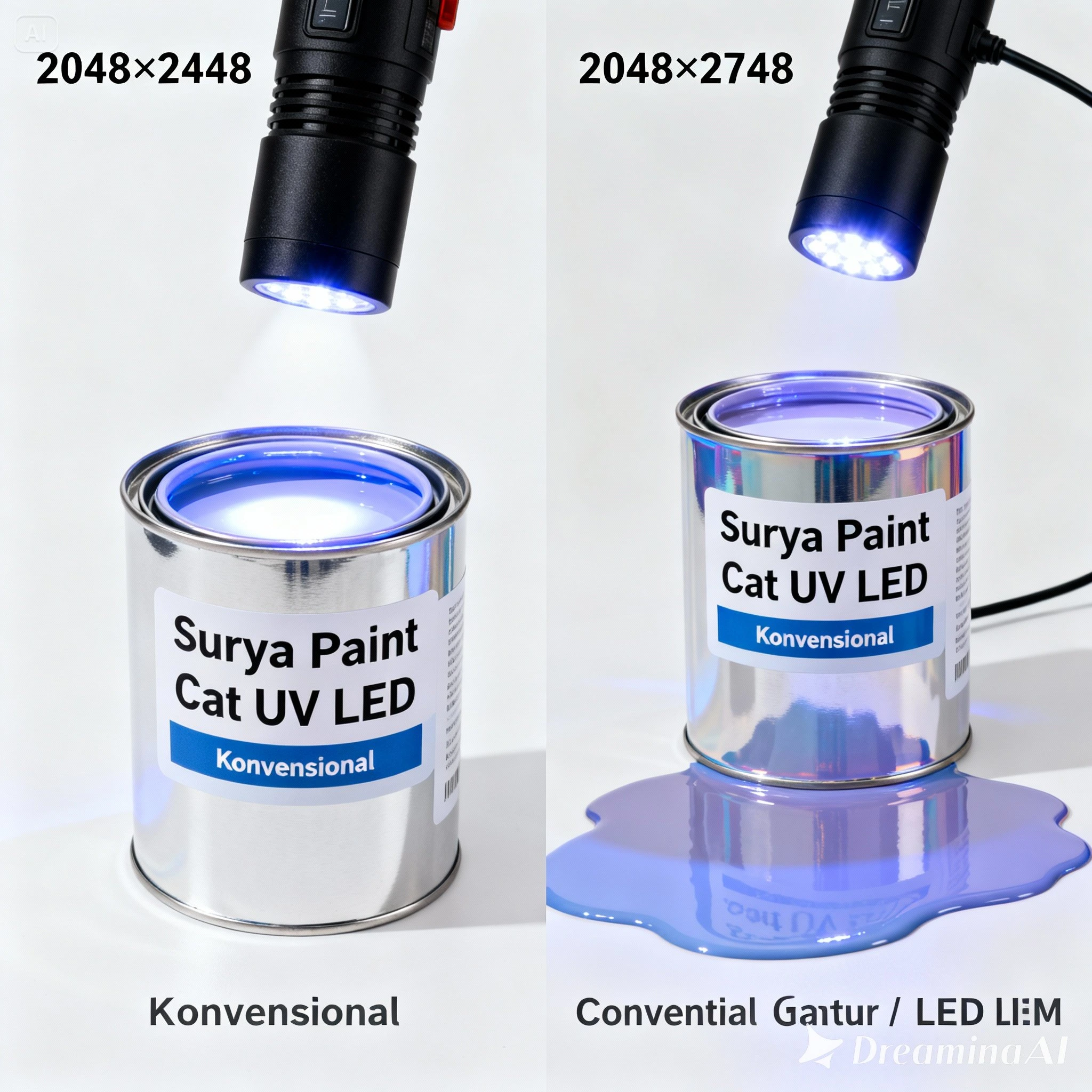 UV LED & Conventional Paint