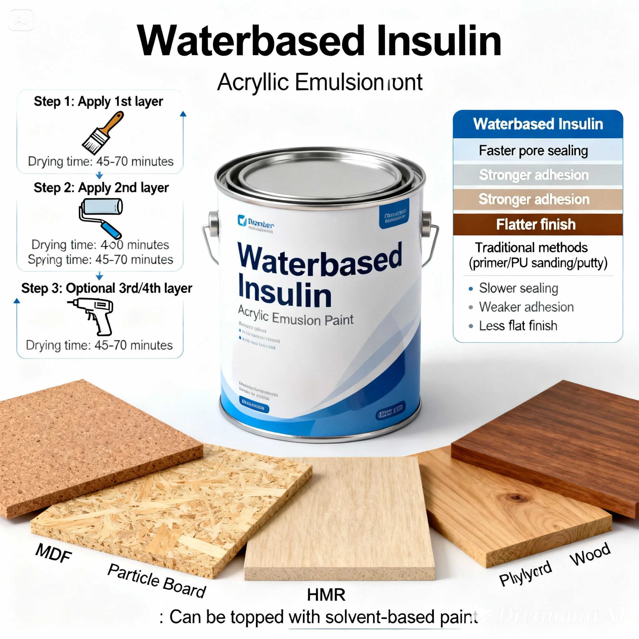 Waterbased Insulin